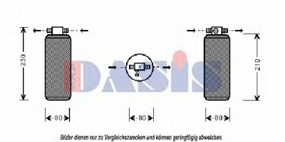 AKS DASIS 801240n -  Осушитель, кондиционер